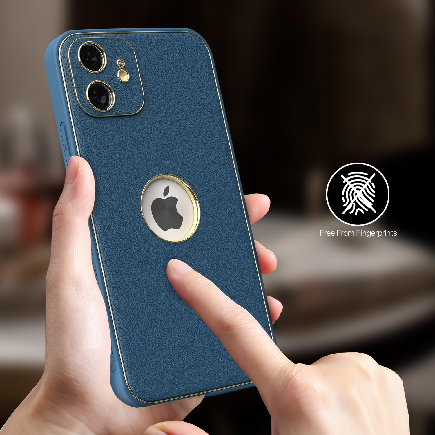 Pikkme iPhone 12 Mini blue phone cover – photo 8