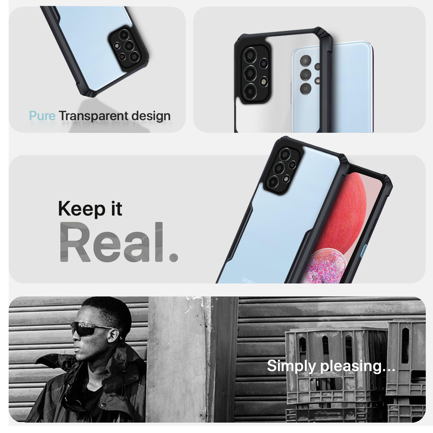 Pikkme black back cover for Samsung A13 4G/A13 5G – photo 4