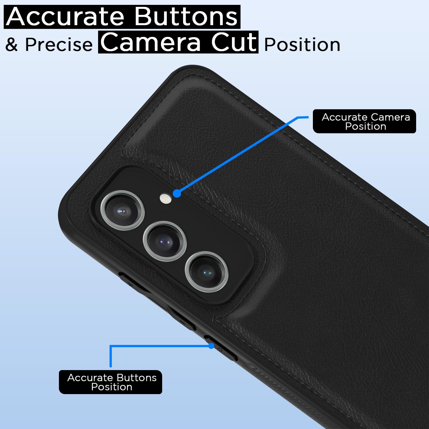 Pikkme black back cover for Samsung S23 FE 5G – photo 5
