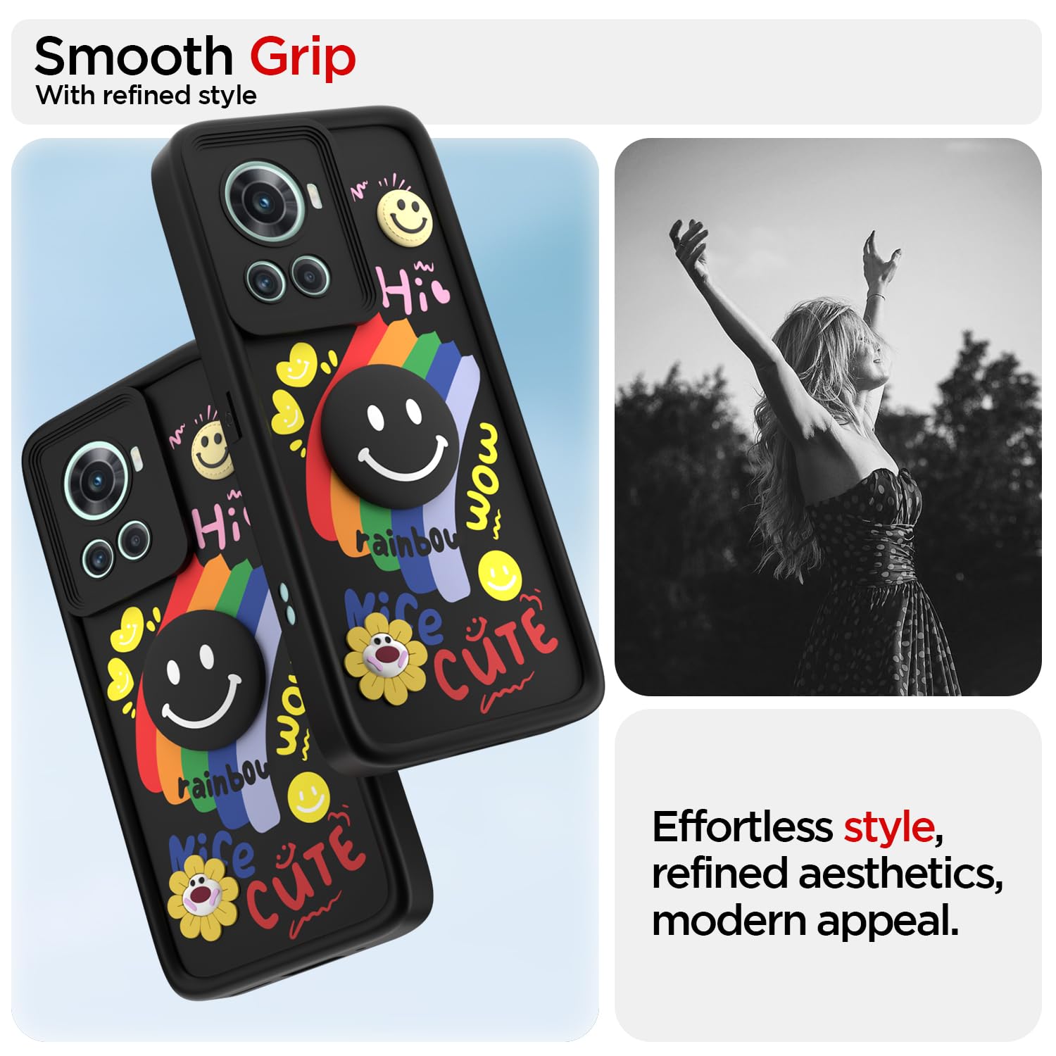 Pikkme OnePlus 10R 5G black phone cover – photo 2