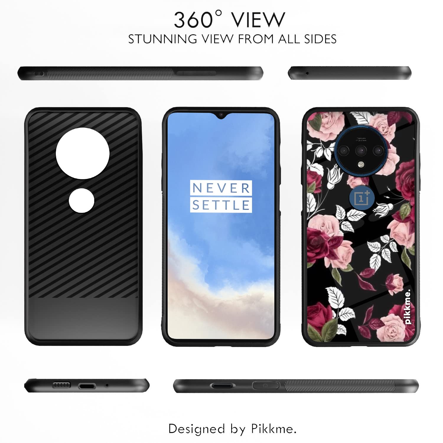 OnePlus 7T Flower back cover by Pikkme – photo 2