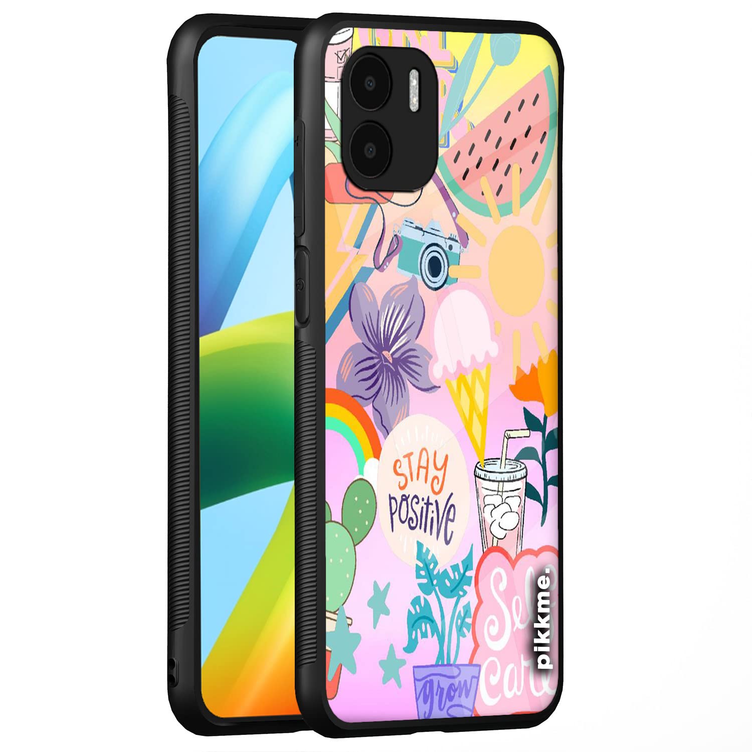 Pikkme Hybrid mobile back cover for Redmi A1/A2