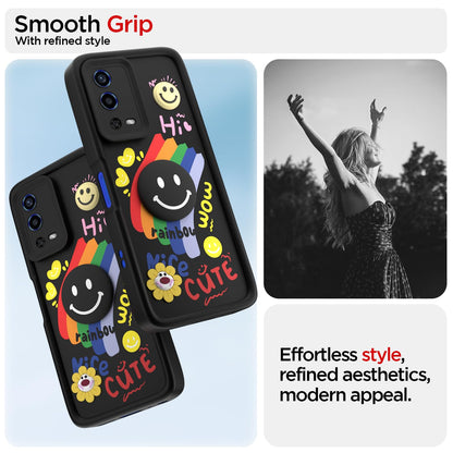 Pikkme black Soft Silicone back cover for Oppo A55 – photo 2