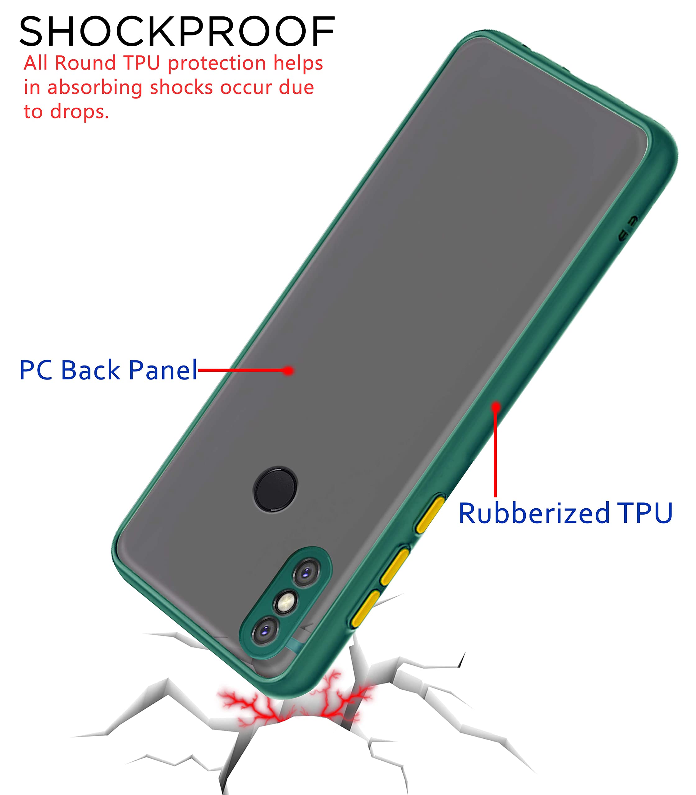 Green phone cover for Redmi Note 5 Pro – Pikkme – photo 4
