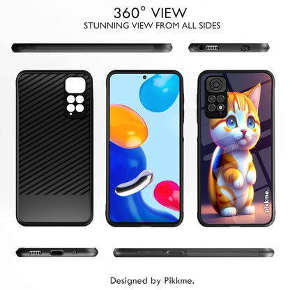 Pikkme Redmi Note 11/Note 11s Cat back cover – photo 2