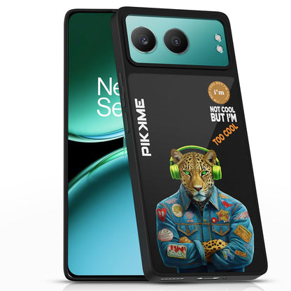 Pikkme OnePlus Nord 4 5G Leopard Swag mobile back cover