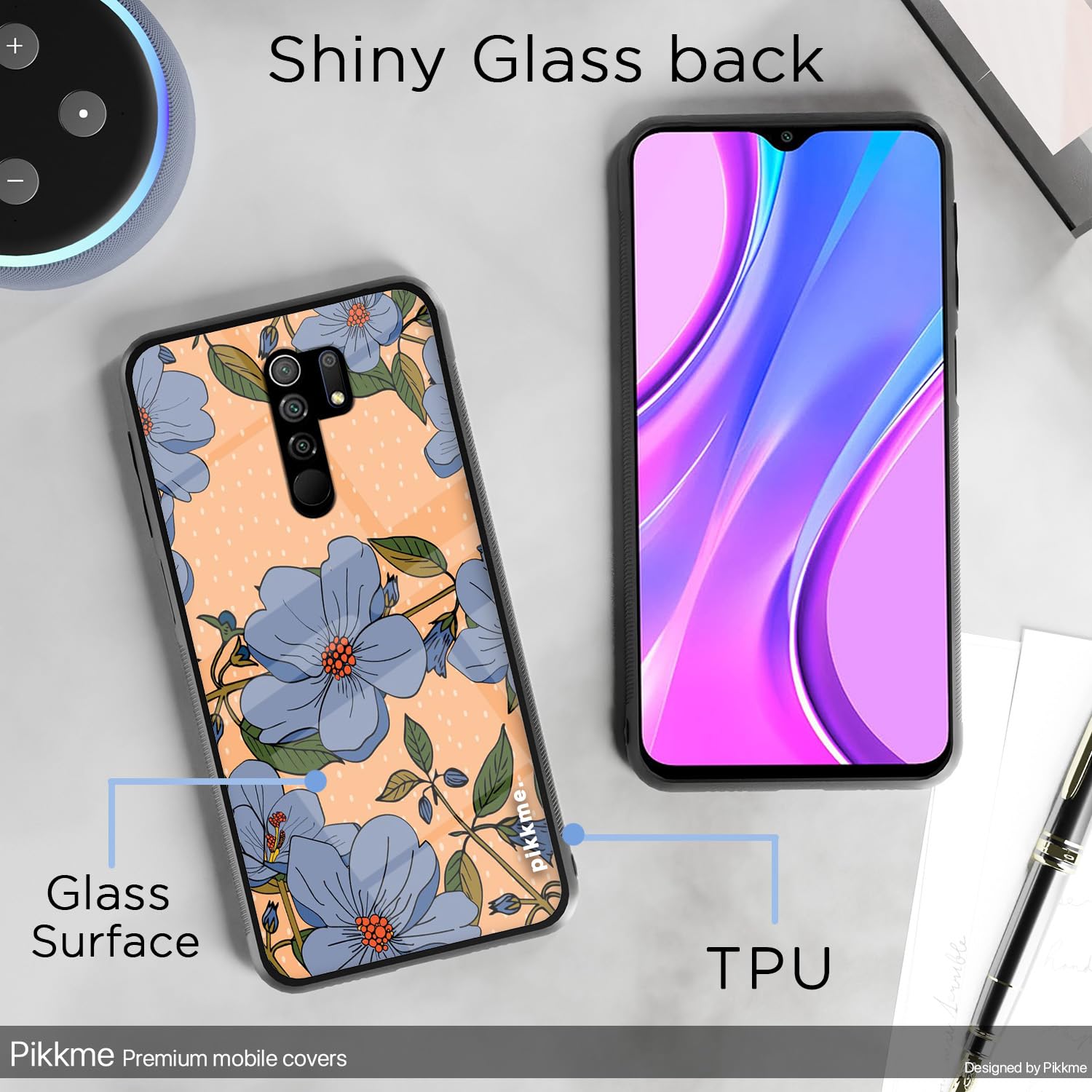 Flower Mobile cover for Redmi 9 Prime – Pikkme – photo 3