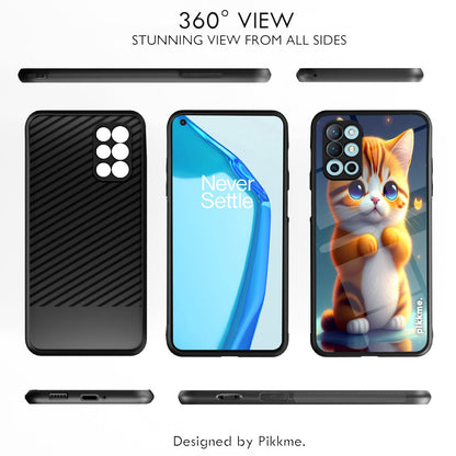 OnePlus 8T Cat phone cover by Pikkme – photo 2