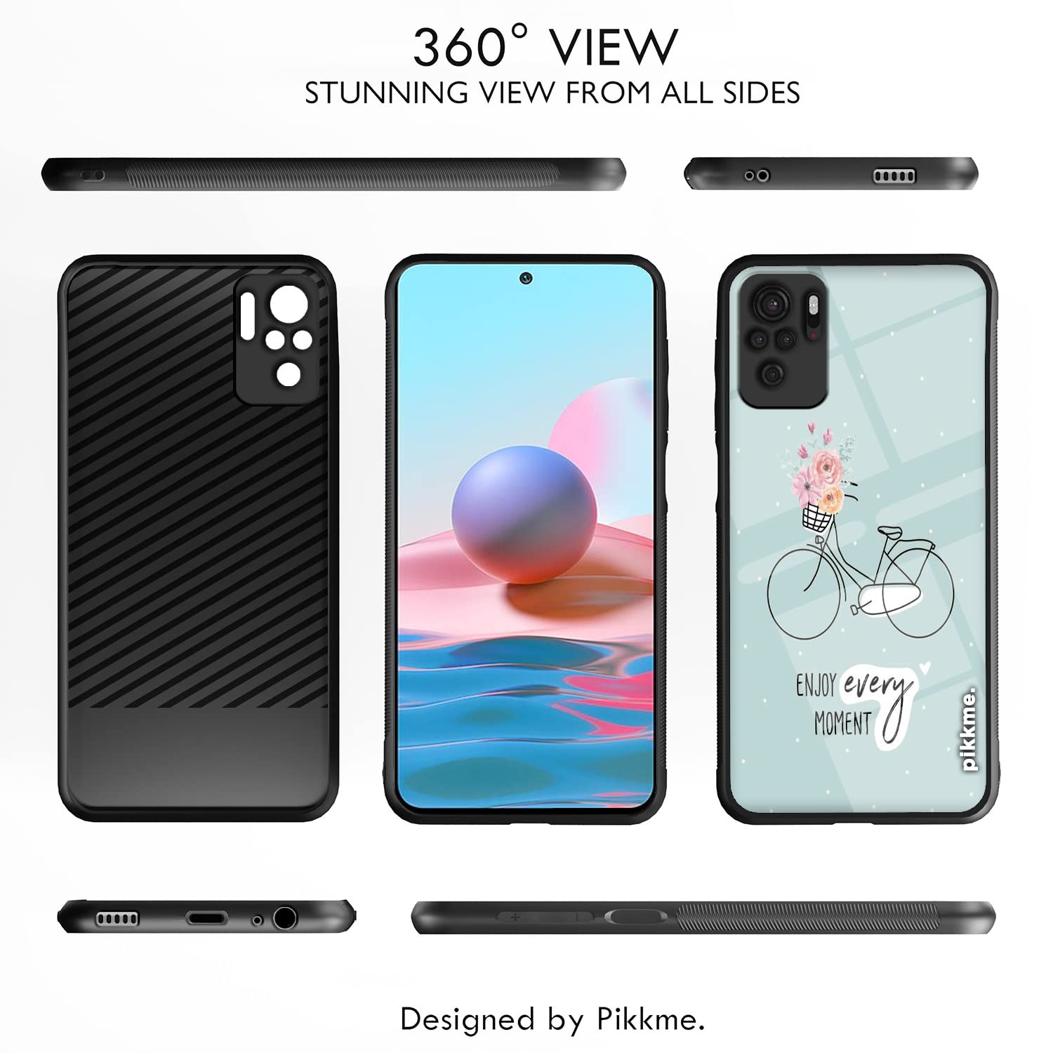 Redmi Note 10/Note 10s Hybrid mobile back cover by Pikkme – photo 2
