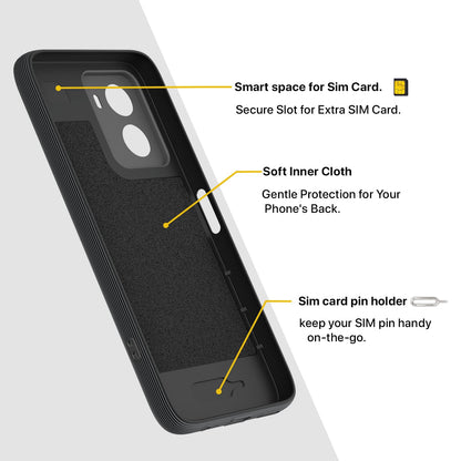 Redmi 15A 5G phone cover in grey by Pikkme – photo 6