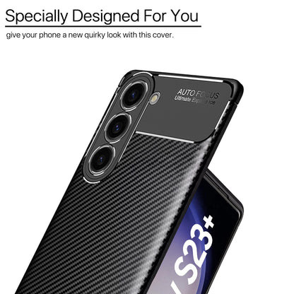 Black Carbon phone cover for Samsung S23 Plus 5G – Pikkme – photo 6