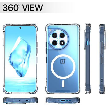 Pikkme OnePlus 12R 5G MagSafe transparent mag-safe mobile back cover – photo 7