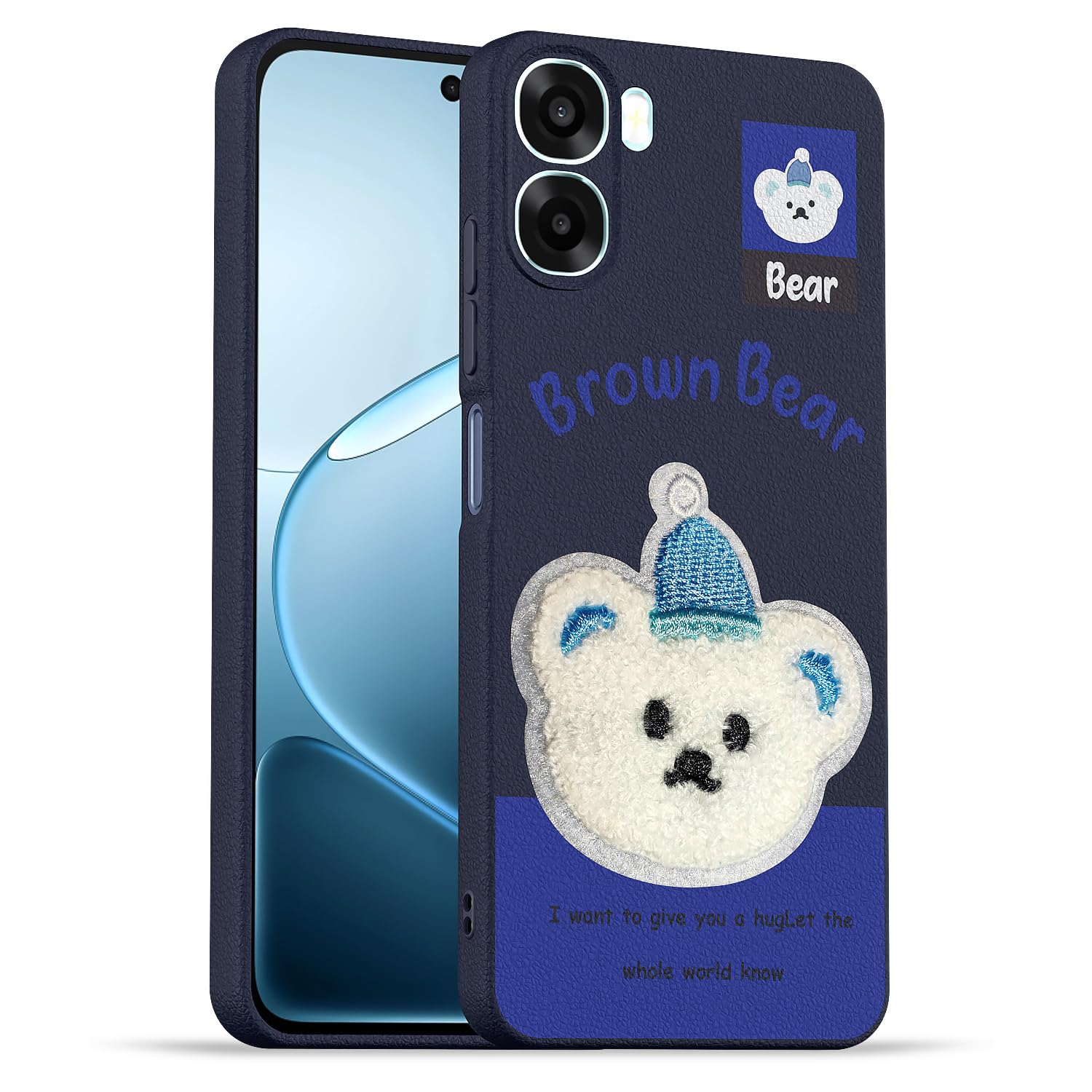 Pikkme blue mobile cover for Oppo A6X/K14x