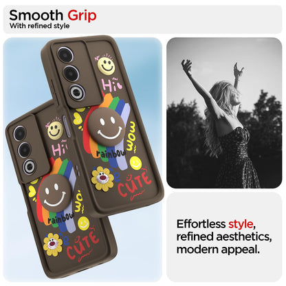 Pikkme Oppo A3 Pro 5G Soft Silicone brown back cover – photo 2