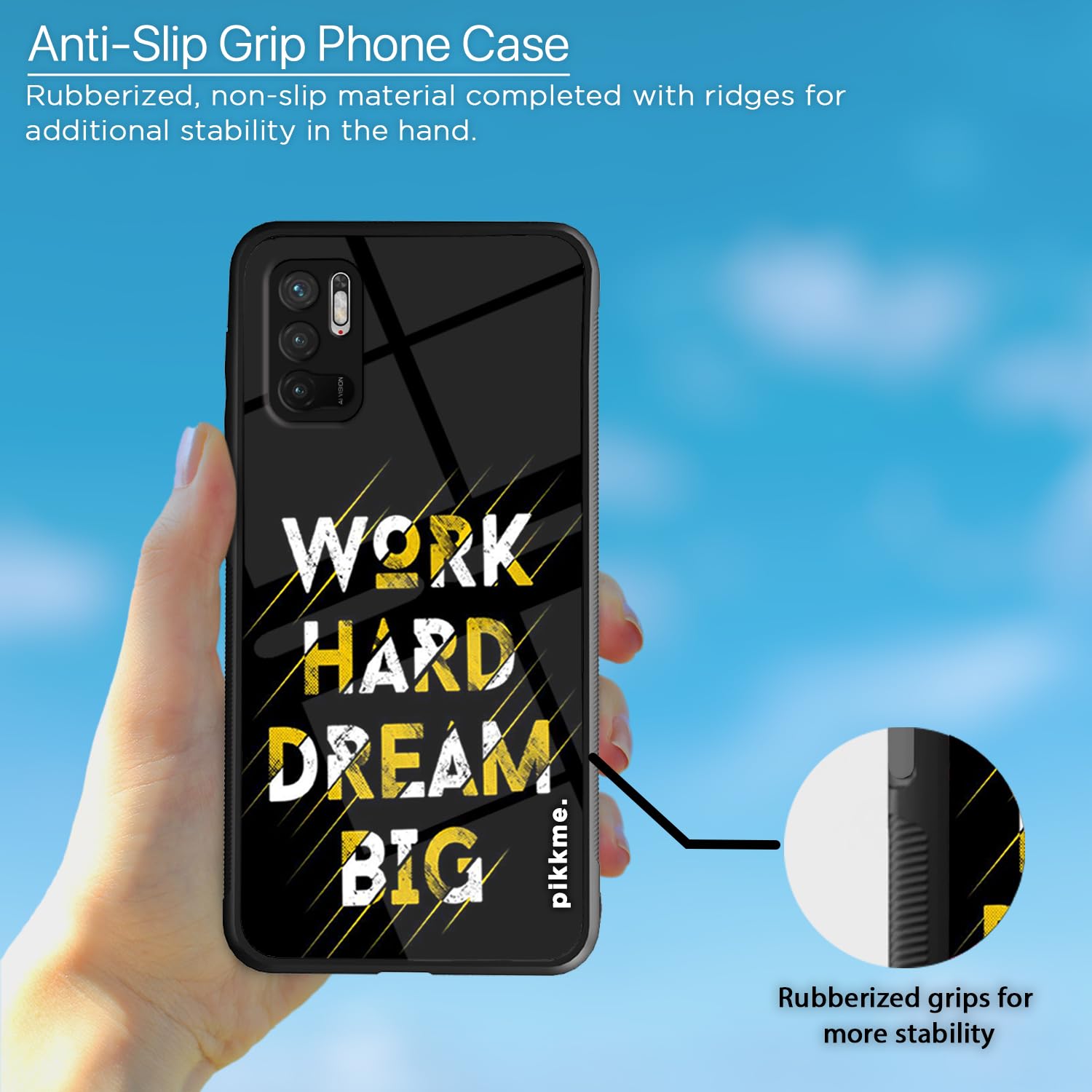 Pikkme Hybrid mobile cover for Redmi Note 10T/Poco M3 Pro 5G – photo 5