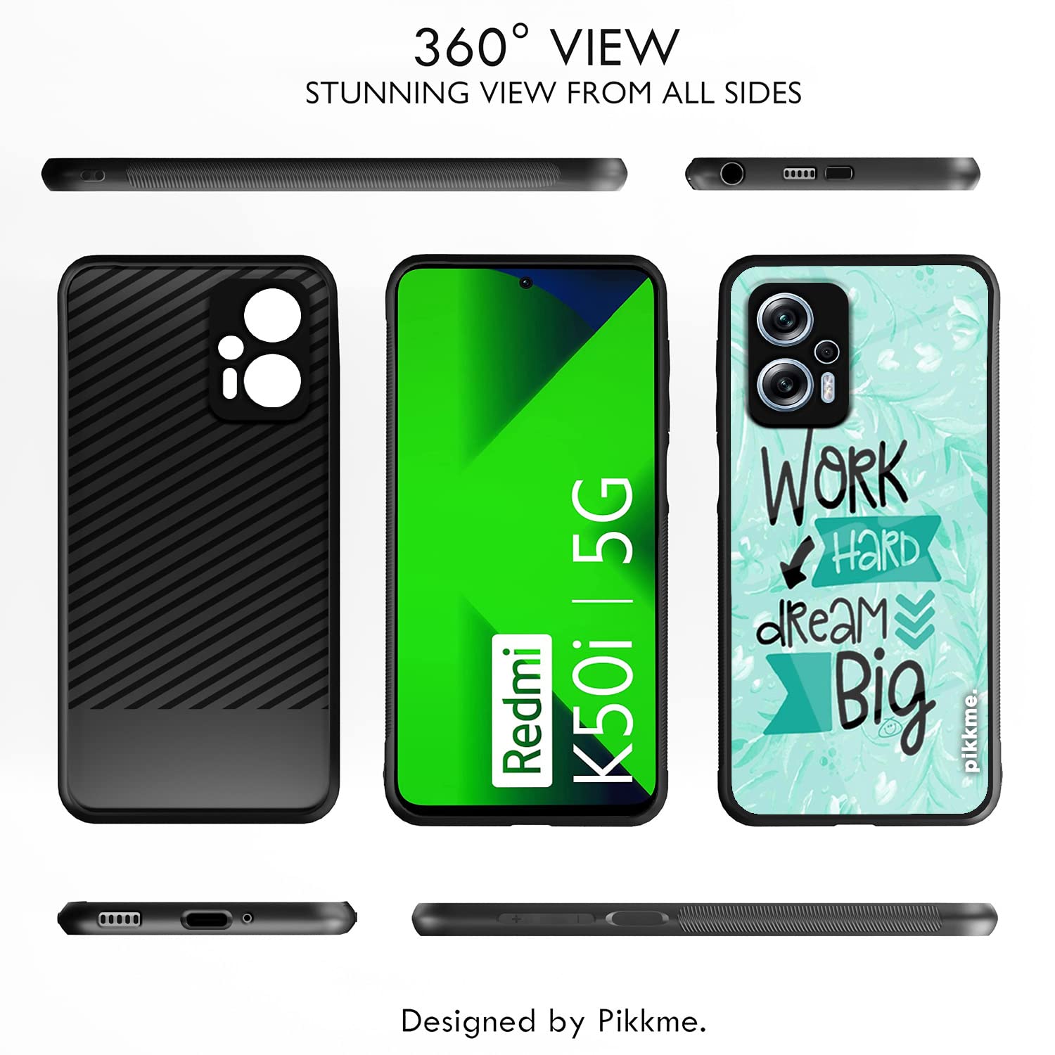 Pikkme Redmi K50i 5G mobile back cover – photo 2
