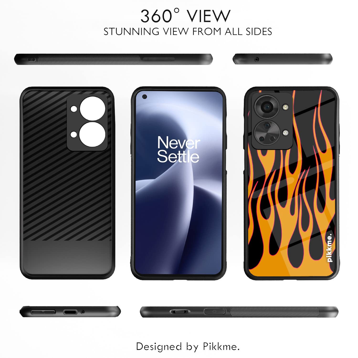 OnePlus Nord 2T 5G Hybrid back cover by Pikkme – photo 2