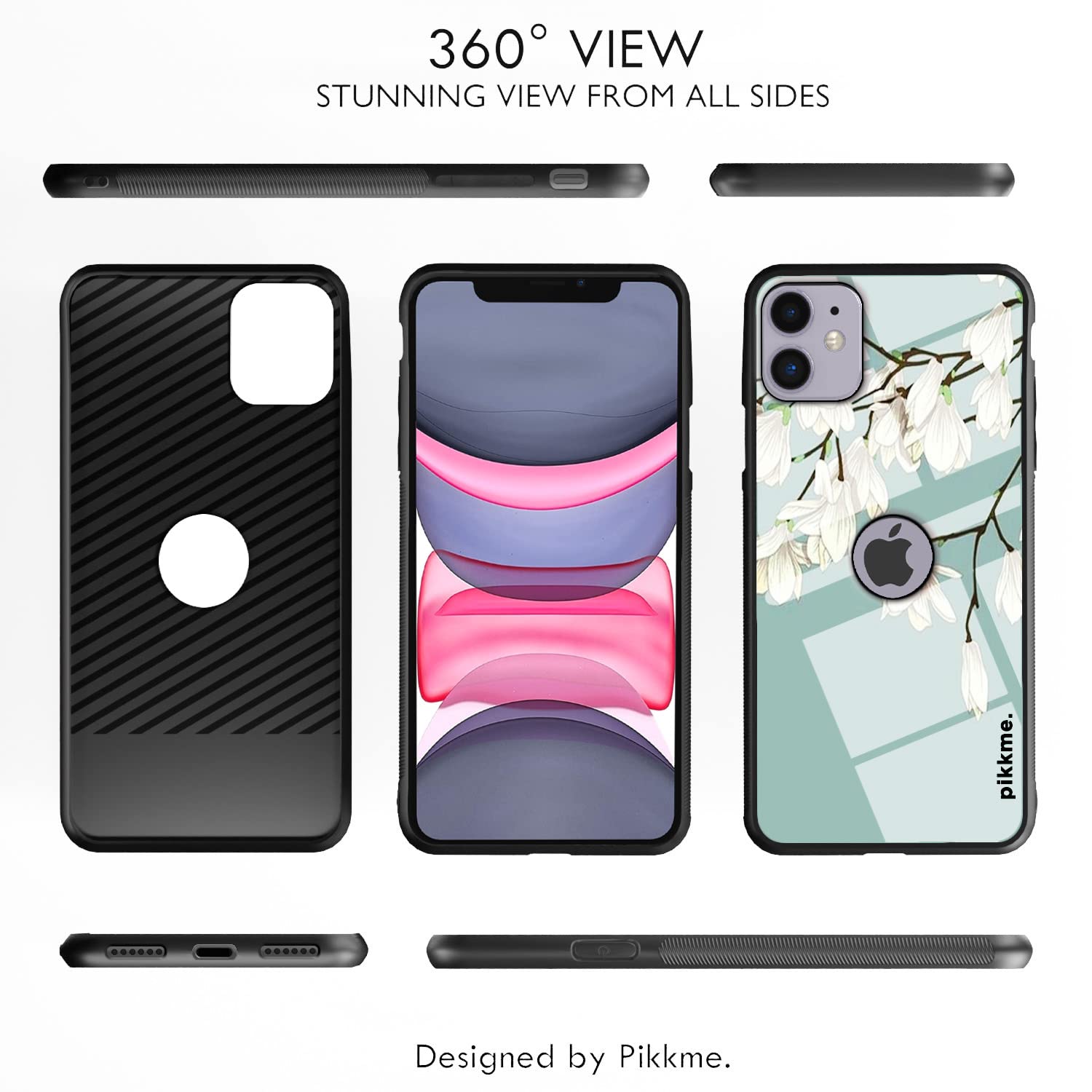 Pikkme iPhone 11 Flower phone cover – photo 2