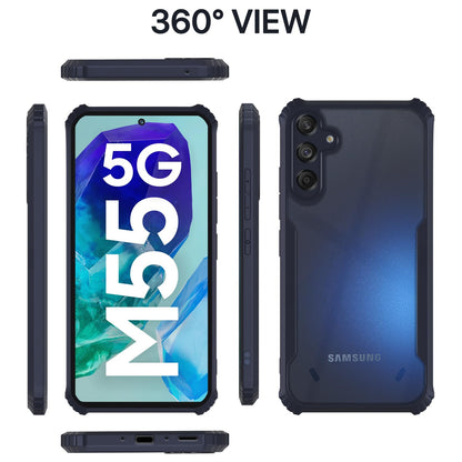 Blue Clear mobile back cover for Samsung M55/M55s/F55 5G – Pikkme – photo 2