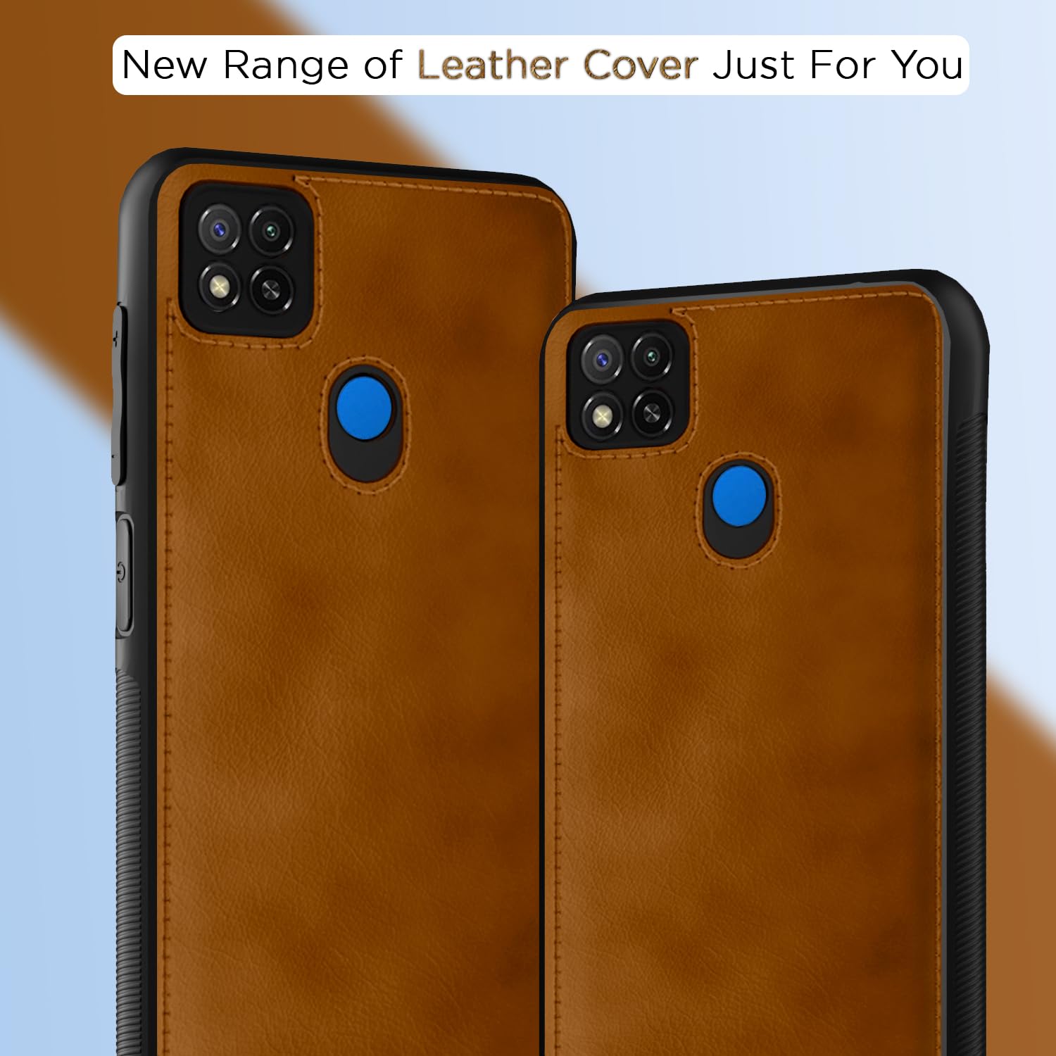 Pikkme brown mobile cover for Redmi 10A/9/9C – photo 7