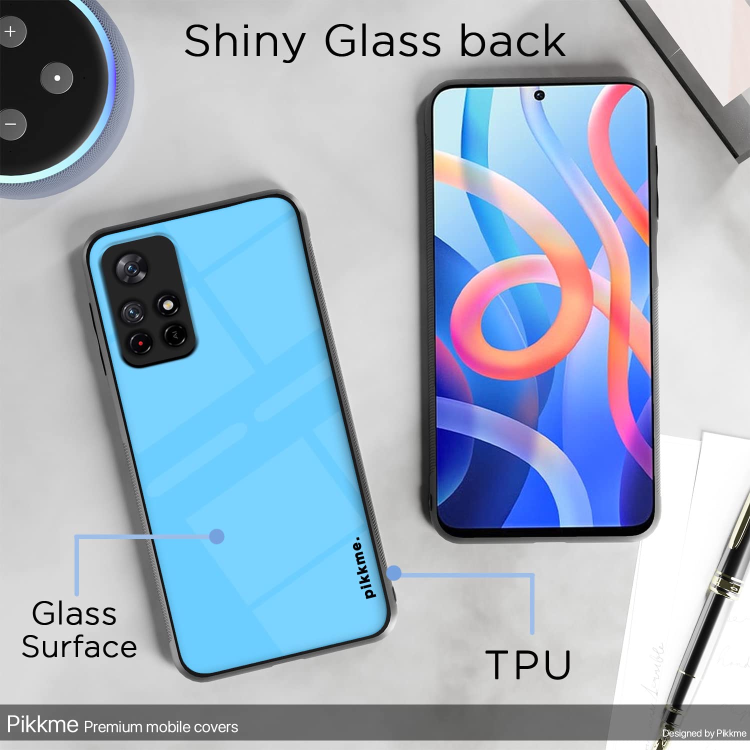 Pikkme Redmi Note 11T/Poco M4 Pro 5G Hybrid back cover – photo 3