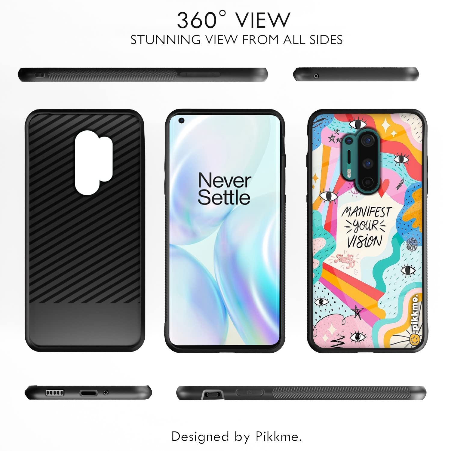 Pikkme Hybrid phone cover for OnePlus 8 Pro – photo 2
