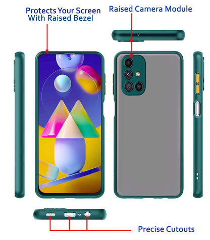 Pikkme Samsung M31s Matte green phone cover – photo 3