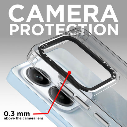 Transparent Hybrid mobile cover for Redmi Note 14 5G – Pikkme – photo 3