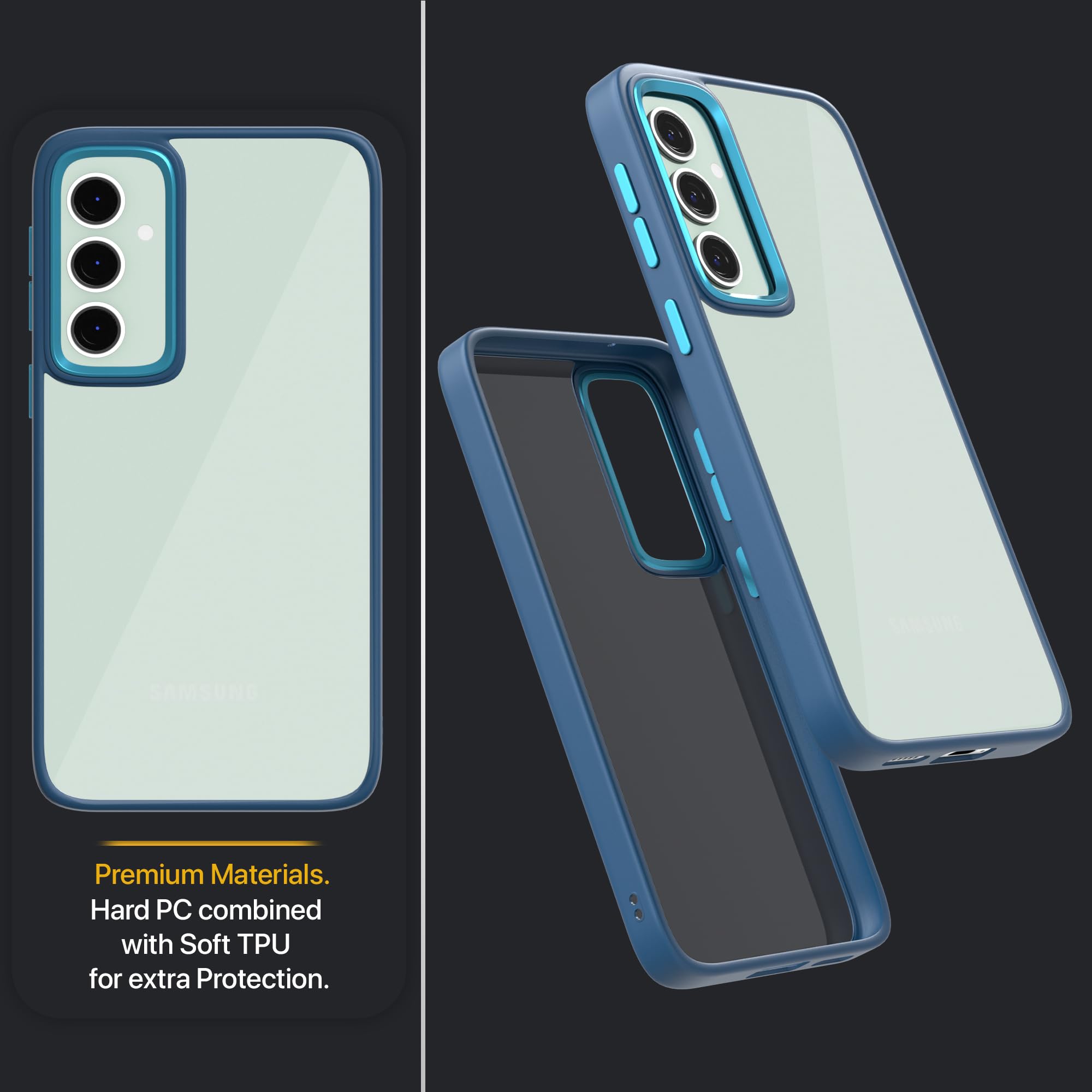 Dark blue Chrome mobile cover for Samsung S23 FE 5G – Pikkme – photo 4