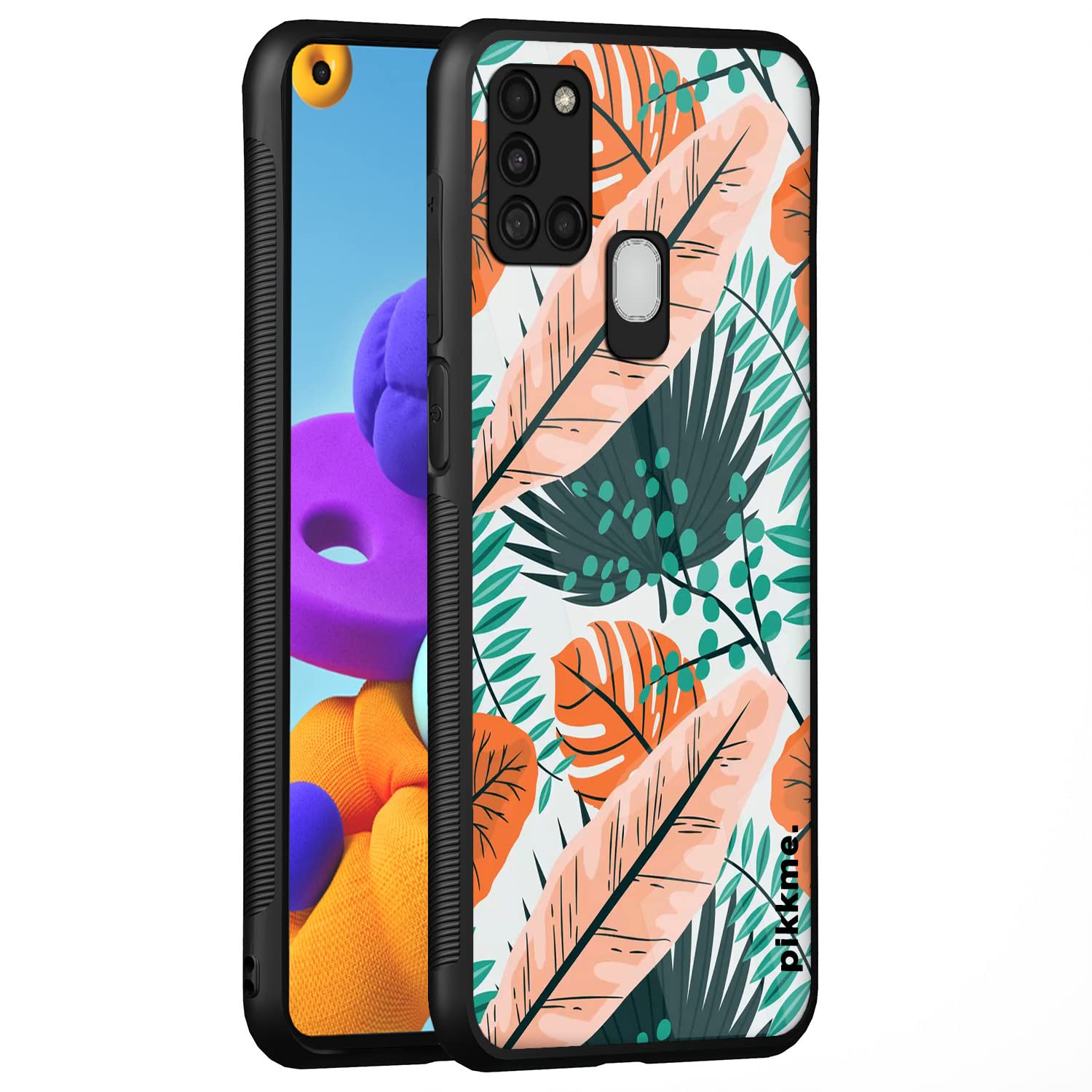 Pikkme Samsung A21s Flower phone cover