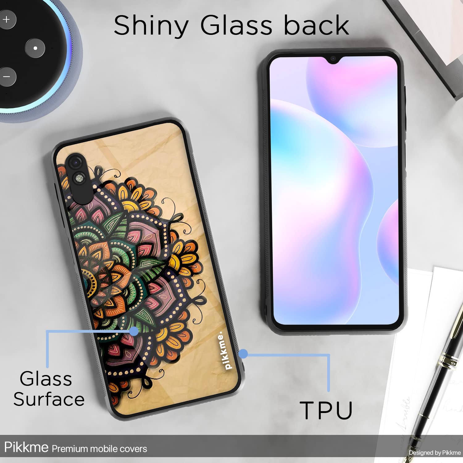Pikkme Redmi 9A/9i/9A Sport Hybrid mobile back cover – photo 3