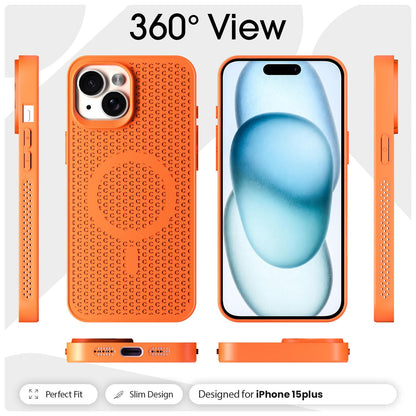 Pikkme orange phone cover for iPhone 15 Plus – photo 3