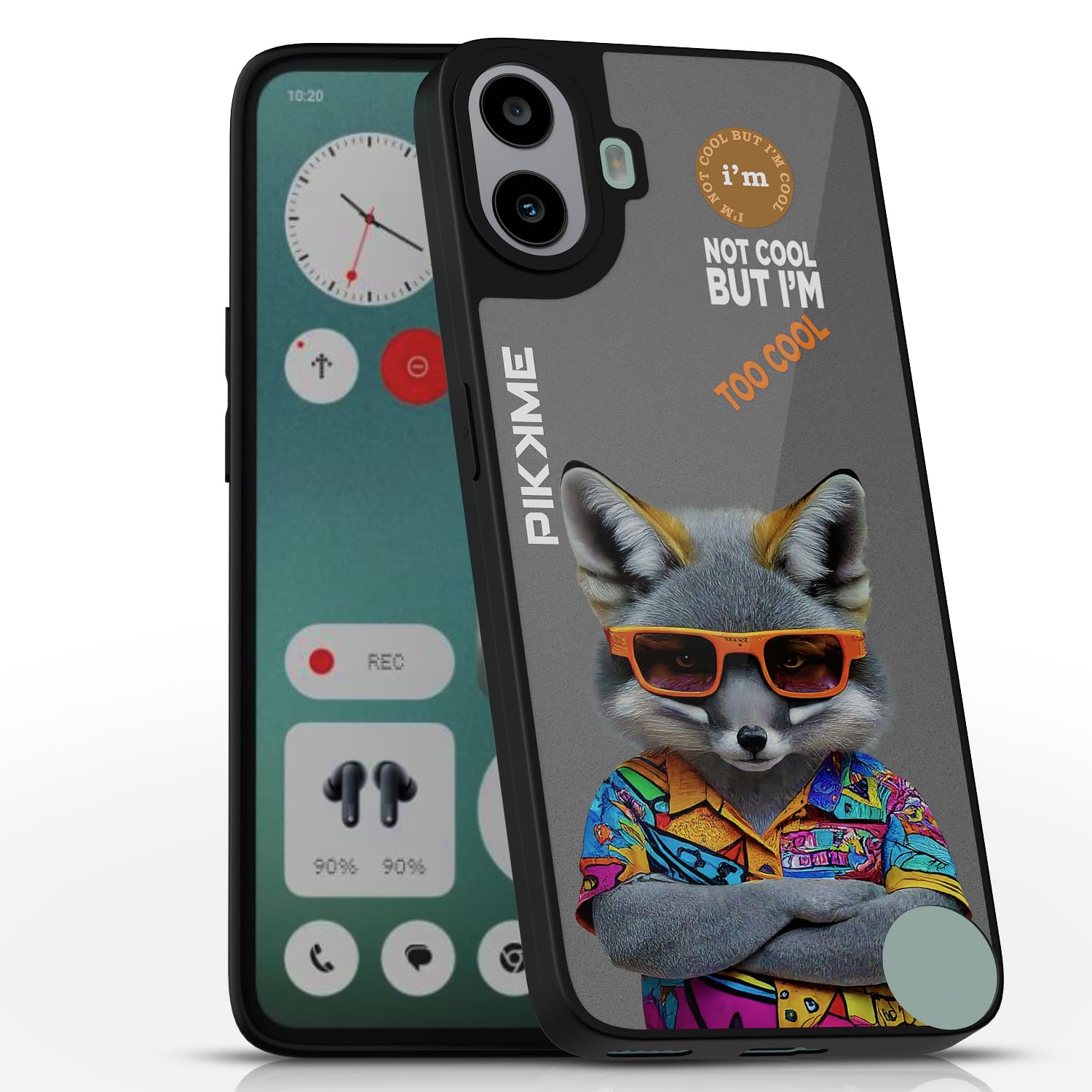 Pikkme CMF Phone 1 Wolf Swag back cover