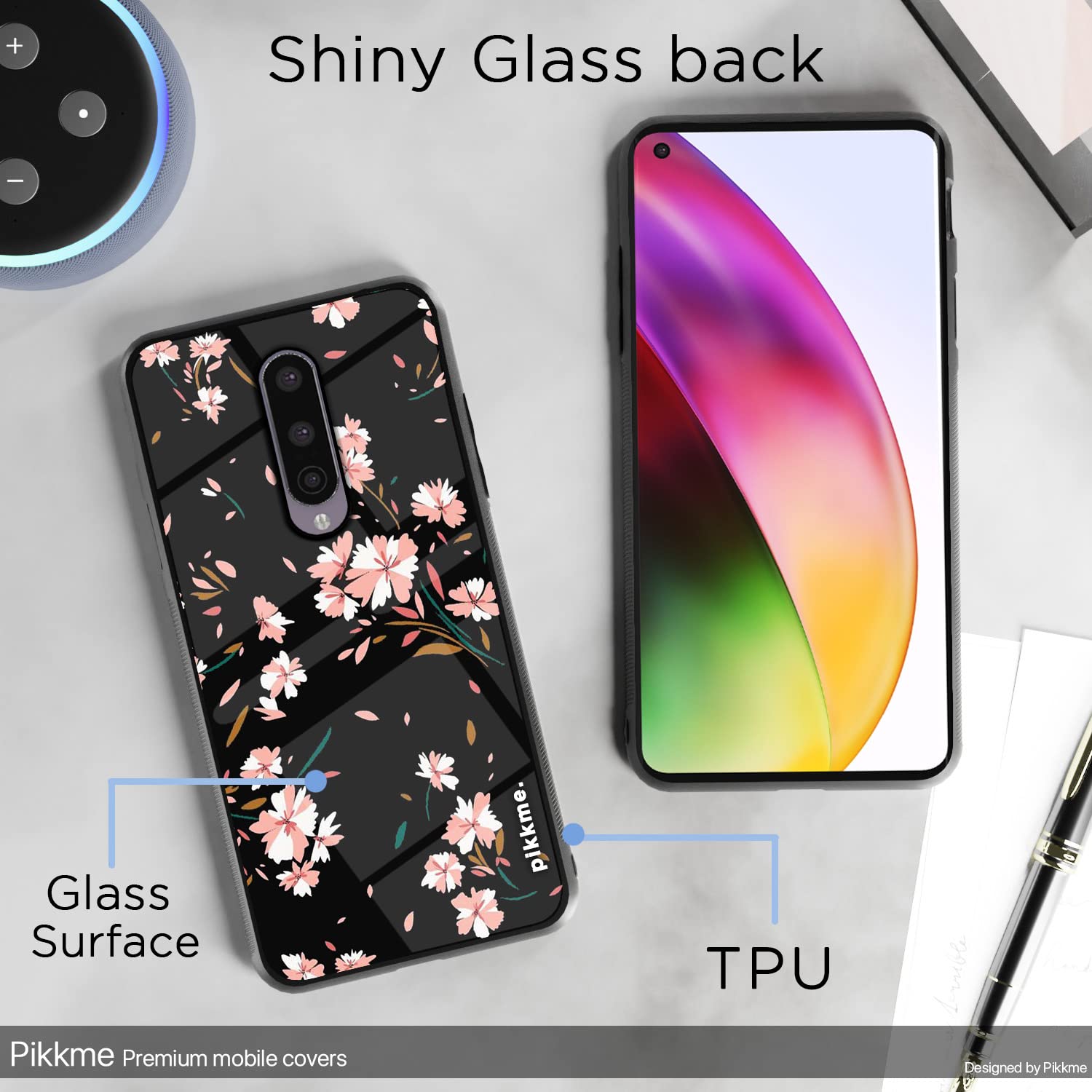 Flower Back cover for OnePlus 8 – Pikkme – photo 3