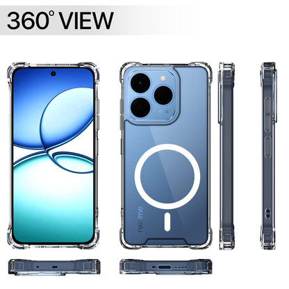 Realme 15T/Narzo 90 5G MagSafe phone cover in transparent mag-safe by Pikkme – photo 7