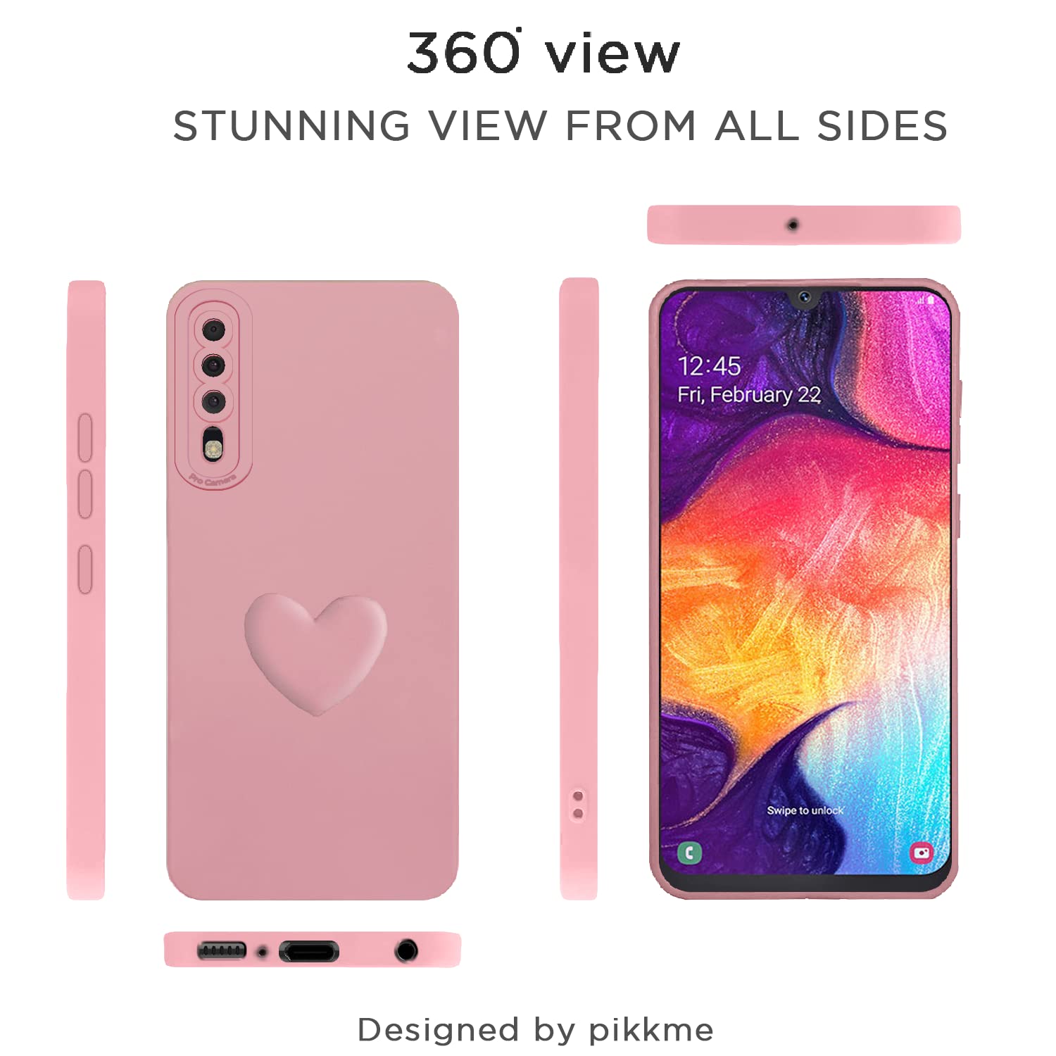 Pikkme pink Chain mobile back cover for Samsung A50/A50s/A30s – photo 2
