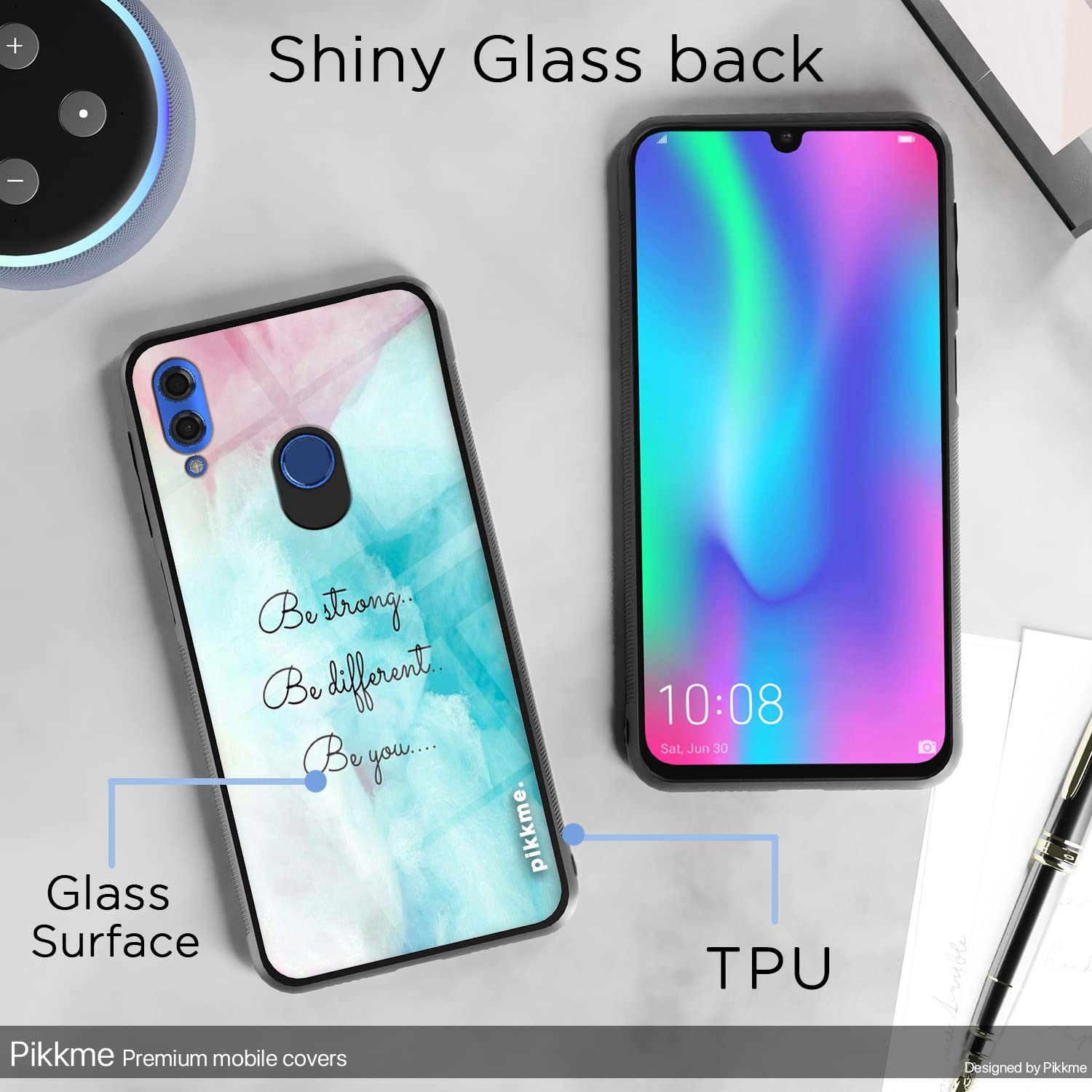 Pikkme Honor 10 Lite Hybrid mobile back cover – photo 3
