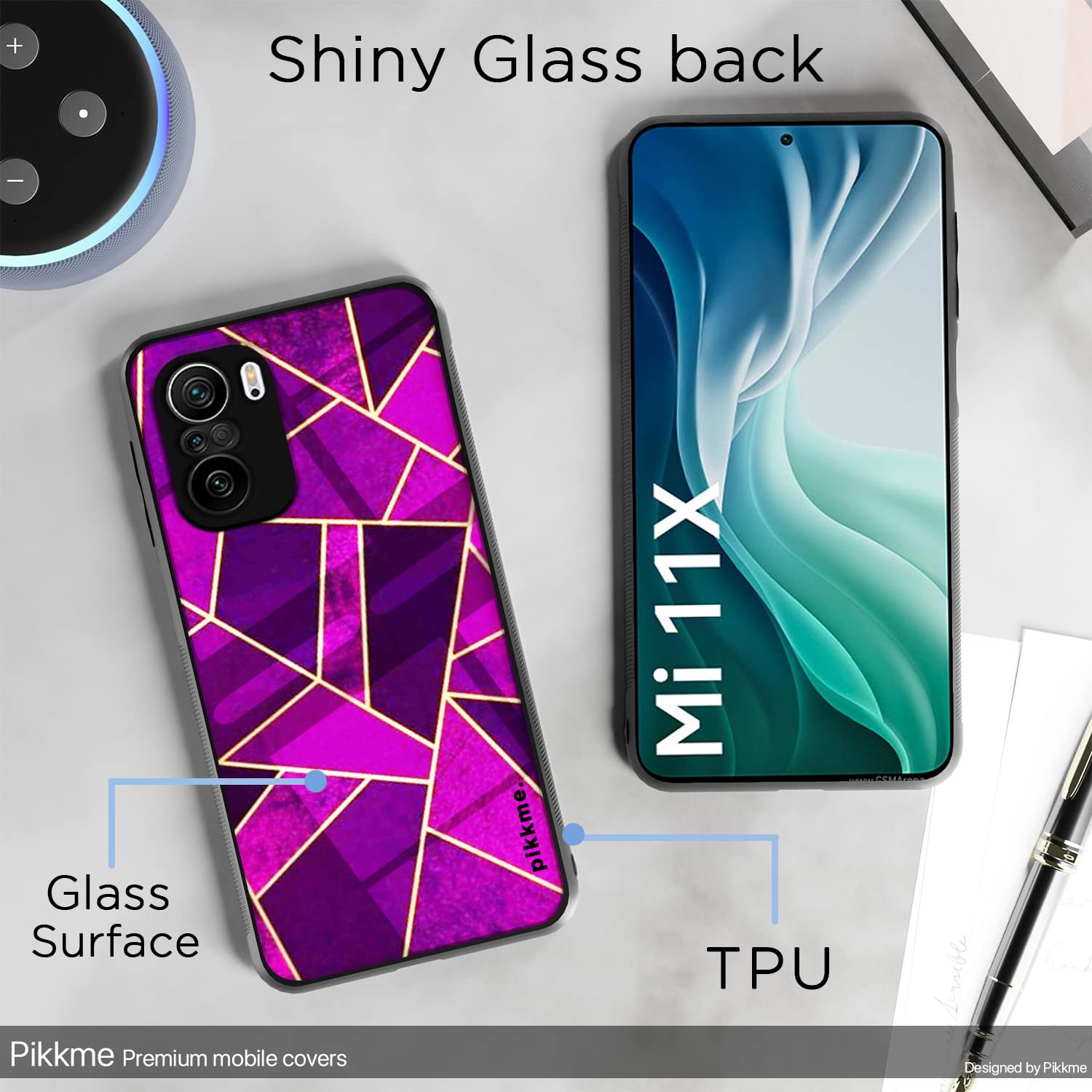 Mi 11X/11X Pro Hybrid mobile back cover by Pikkme – photo 3