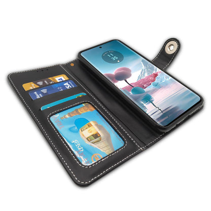 Grey Magnetic flip cover for Moto Edge 40 Neo 5G – Pikkme – photo 4