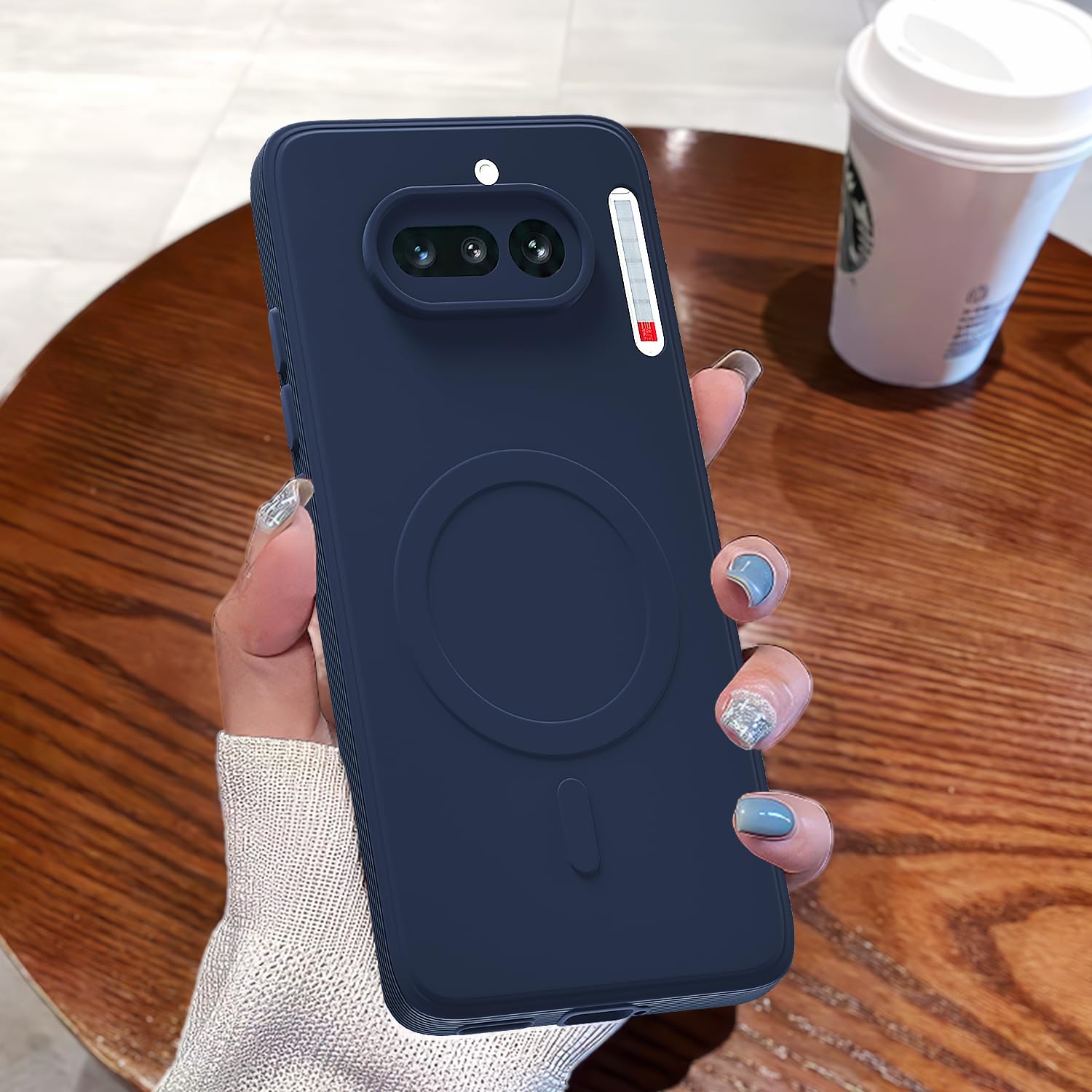 Nothing Phone 4a 5G mobile cover in blue by Pikkme – photo 7