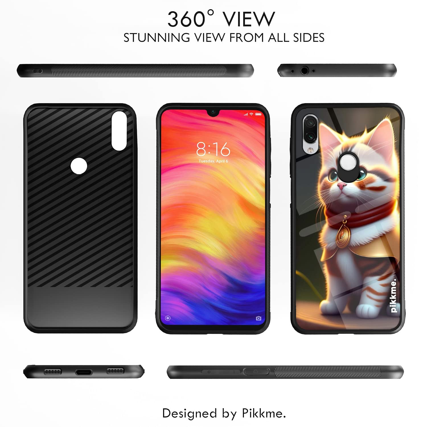 Redmi Note 7/Note 7 Pro/Note 7s Cat phone cover by Pikkme – photo 2