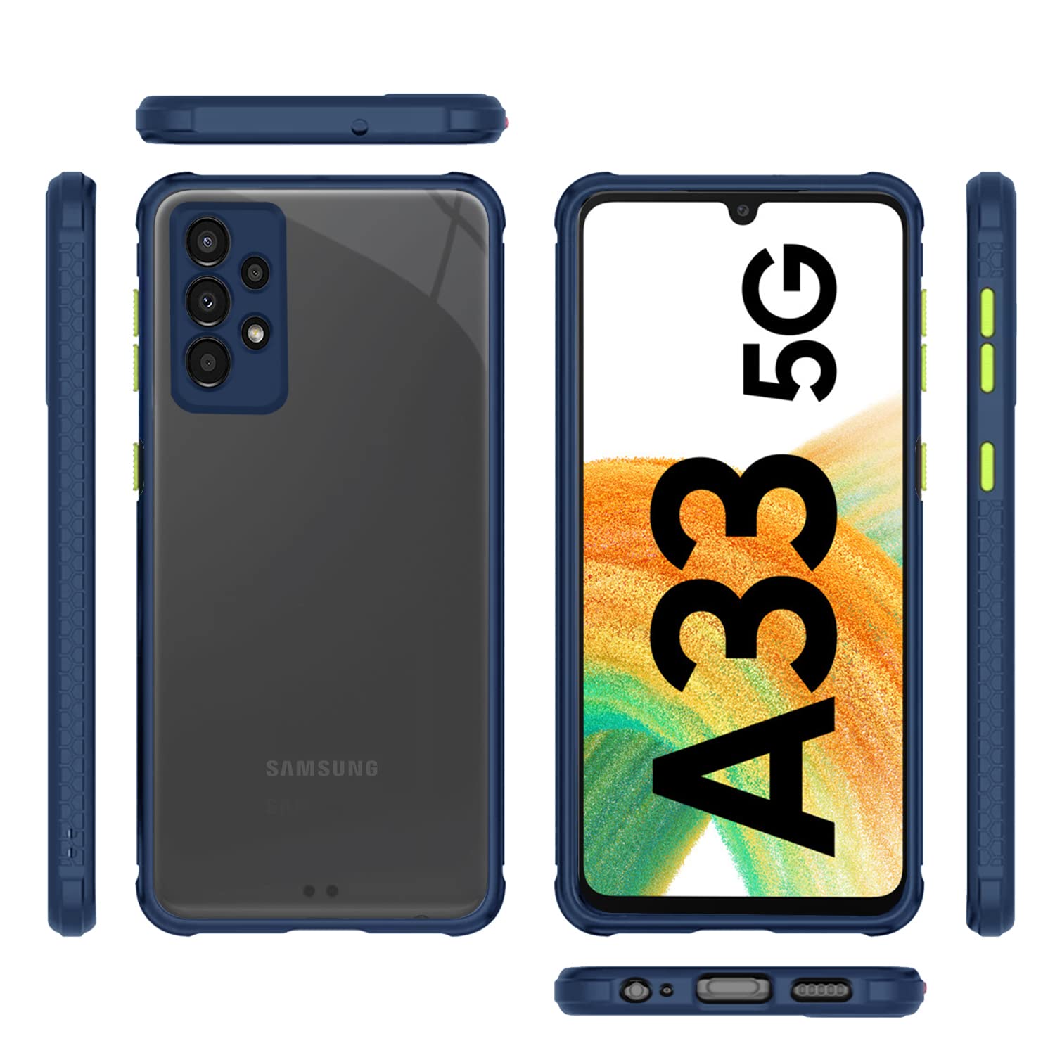 Pikkme blue phone cover for Samsung A33 5G – photo 3