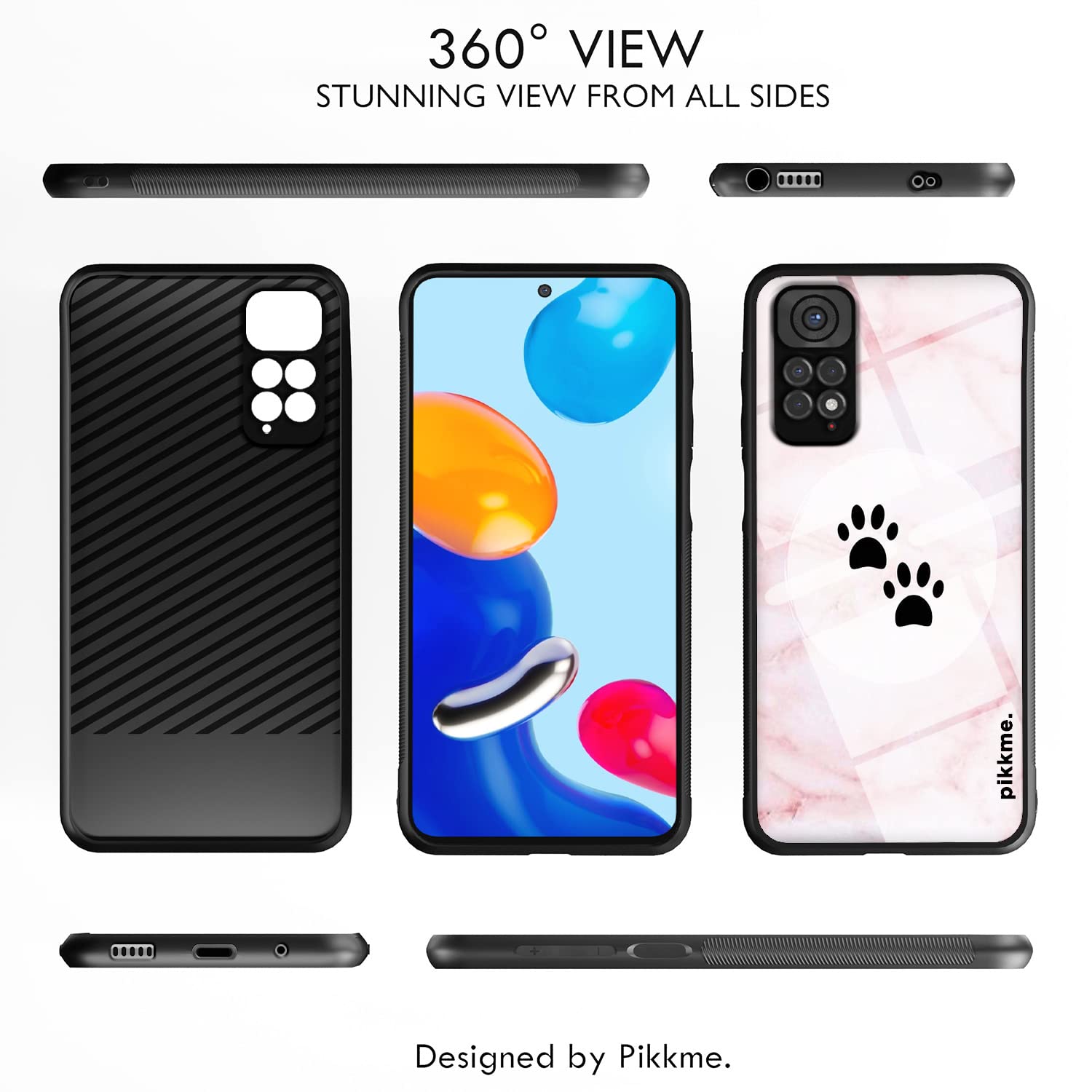 Pikkme Redmi Note 11/Note 11s Hybrid mobile back cover – photo 2
