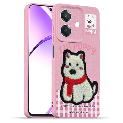 Pikkme pink back cover for Oppo A3x 5G/A3x 4G/A3 5G