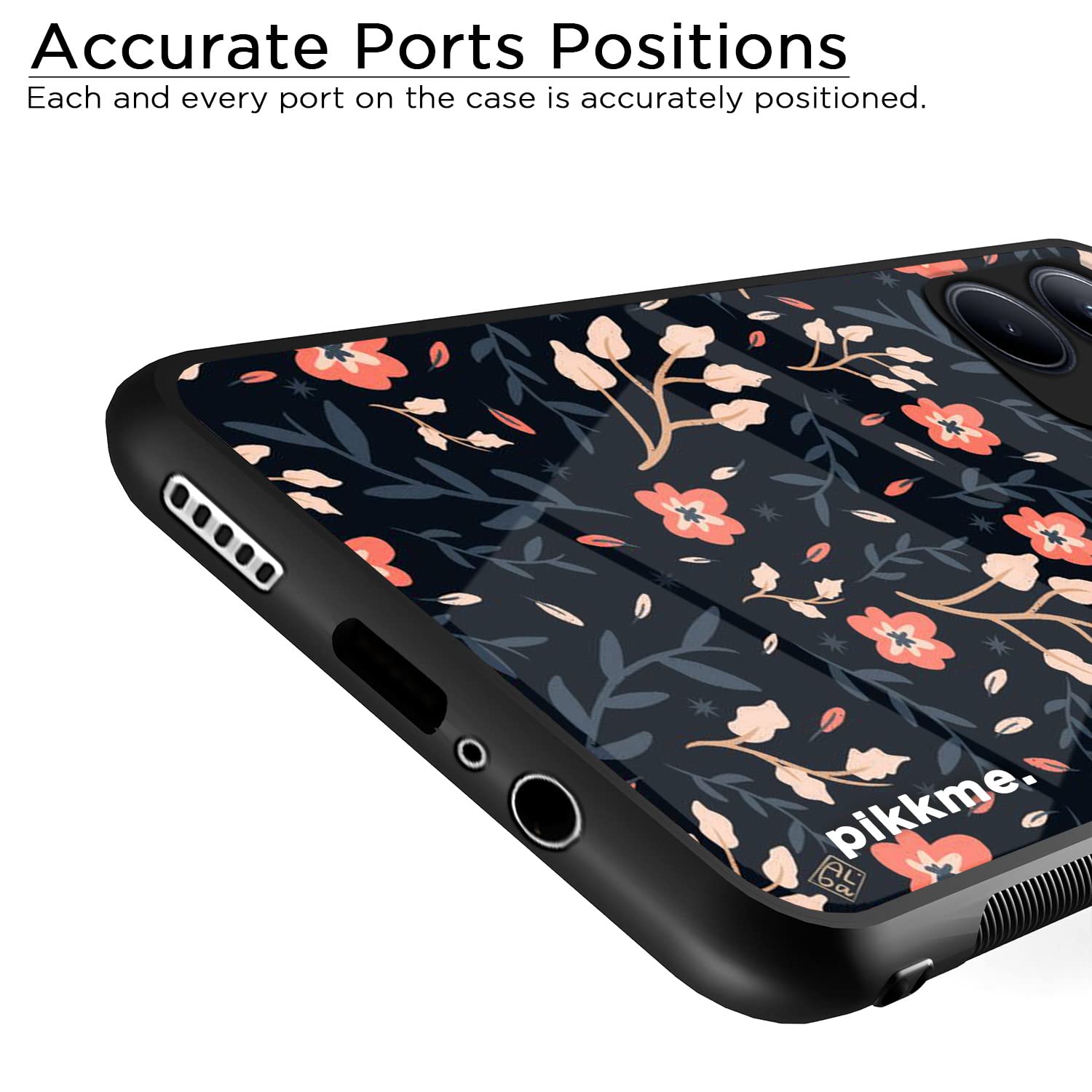 Pikkme Flower mobile back cover for Realme C33 – photo 6