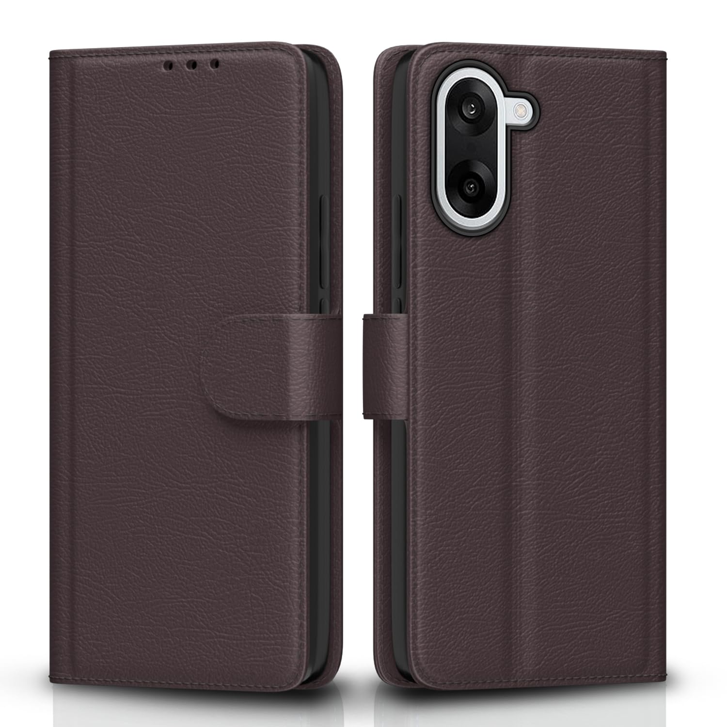 OnePlus Nord Wallet flip cover in coffee by Pikkme