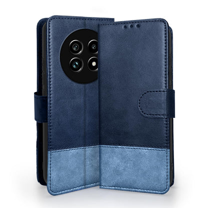 Navy & light blue Magnetic mobile flip cover for Realme 13 Pro/13 Pro Plus 5G – Pikkme