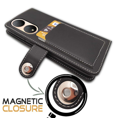 Vivo Y100 5G mobile flip cover in grey by Pikkme – photo 3