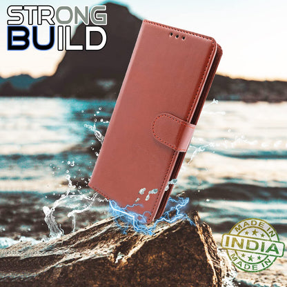 Pikkme Vivo Y31 / Y51   Flip Vintage Flip Cover | Brown