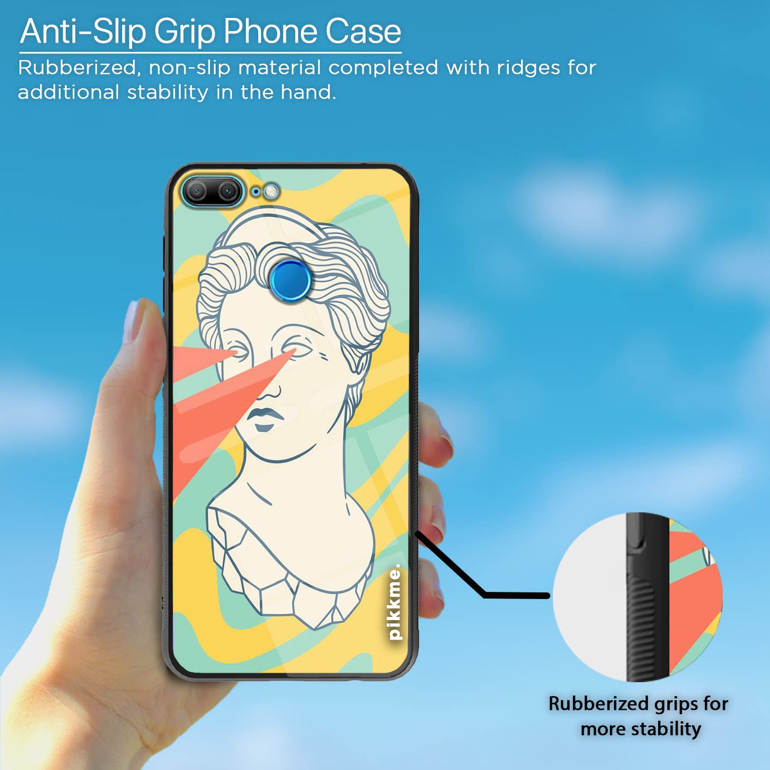 Honor 9 Lite Hybrid mobile back cover by Pikkme – photo 5